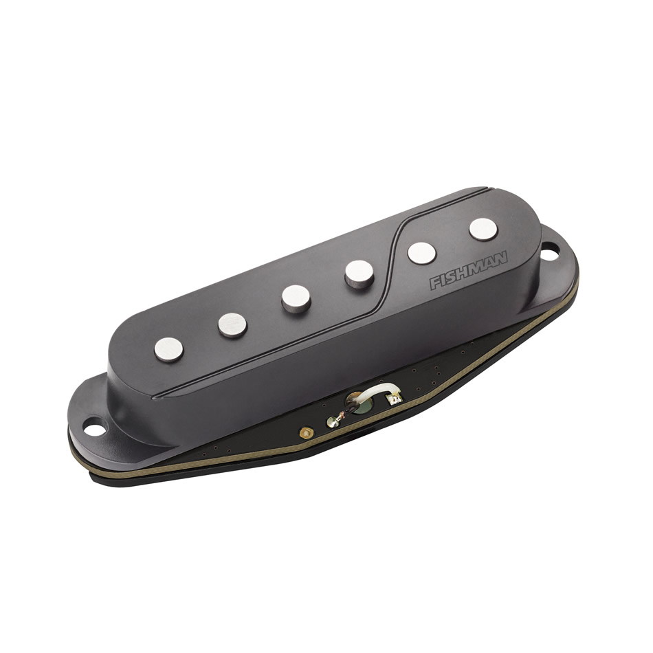 Fishman Fluence Multivoice Single Width Pickups - Black Set of 3 - Image 2