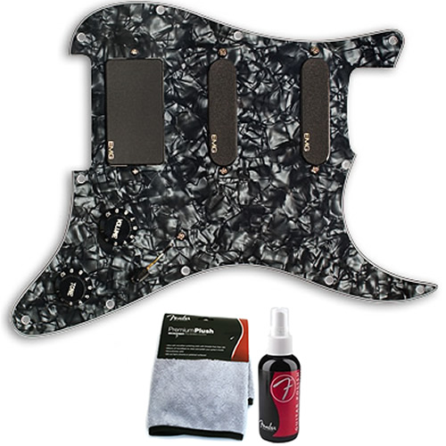 EMG SL20 Steve Lukather Pre-Wired Pickguard Set, Black Pearl