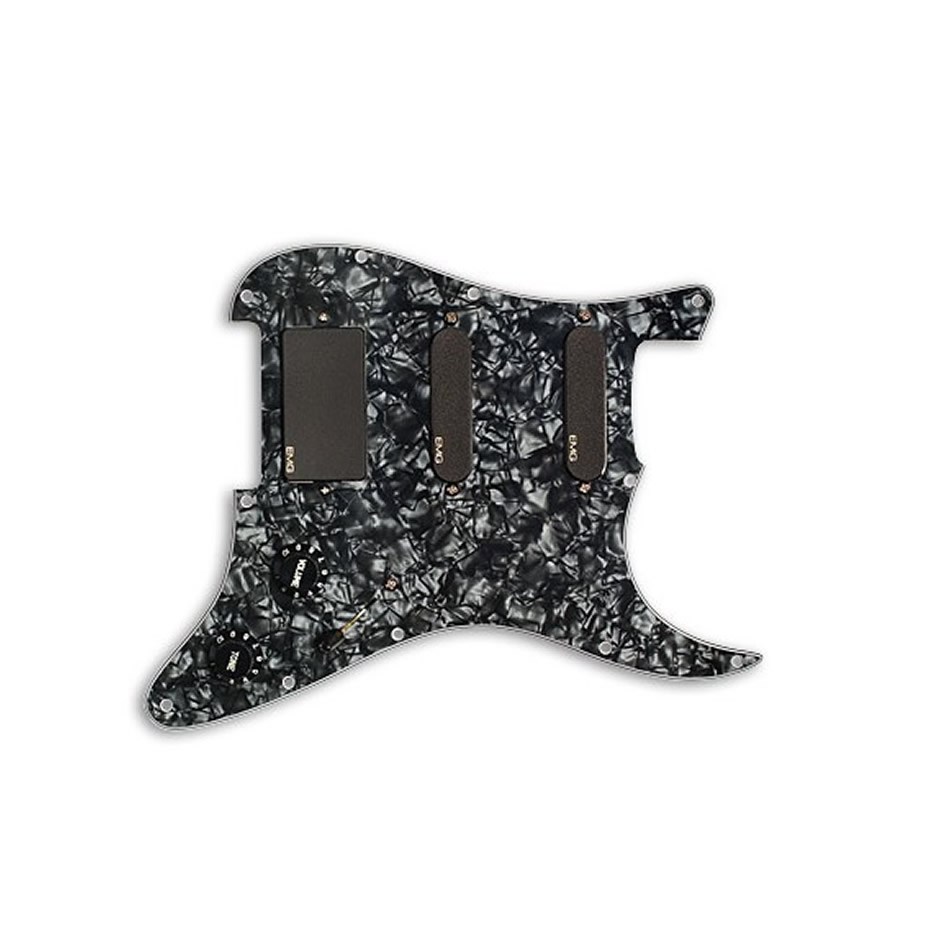 EMG SL20 Steve Lukather Prewired Pickguard Set, Black