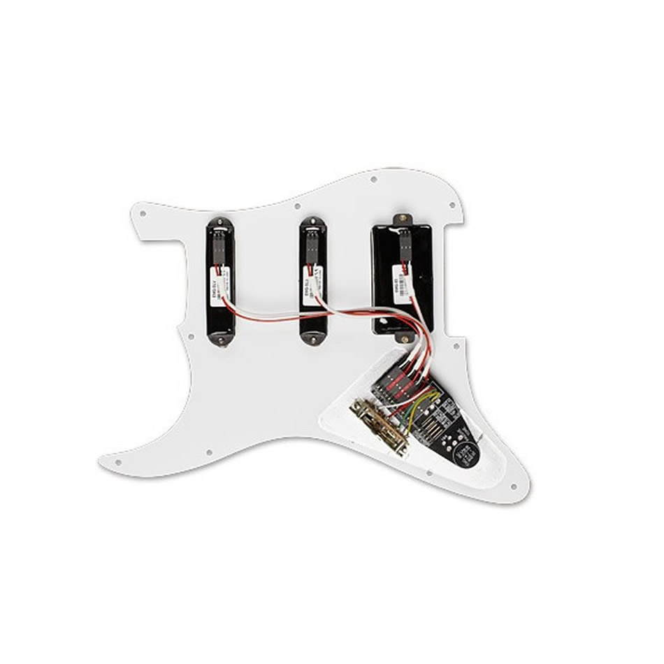 EMG SL20 Steve Lukather Prewired Pickguard Set, Black - Image 2