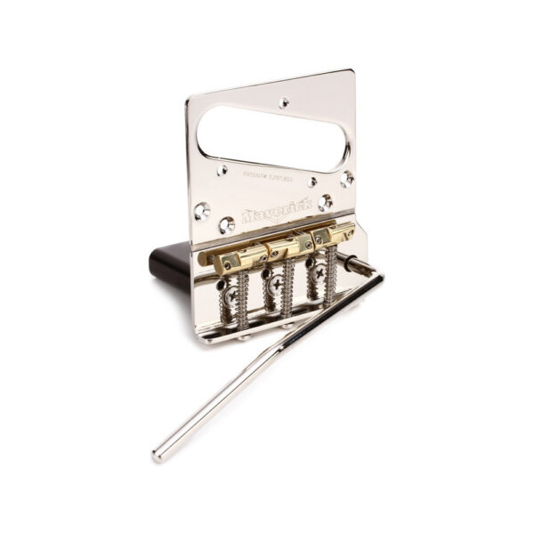 Super-Vee Maverick Tele Tremolo Bridge, Nickel