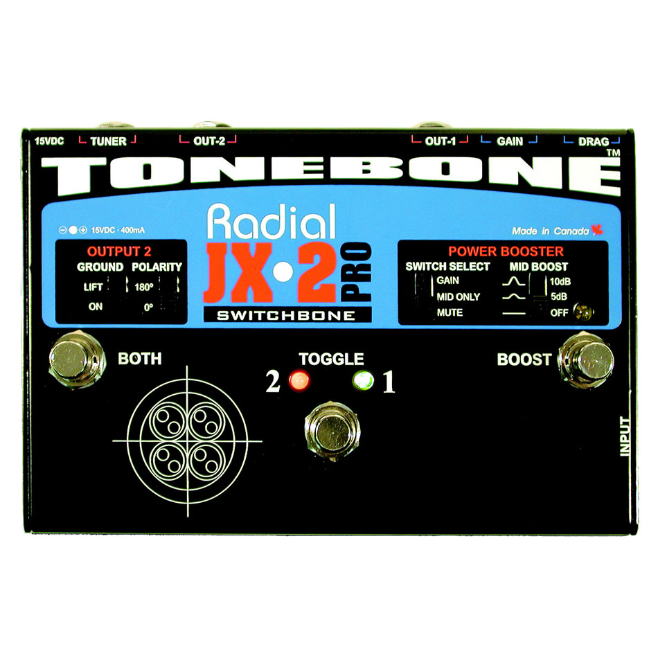 Radial Switchbone AB-Y Amp Switcher w/ Boost