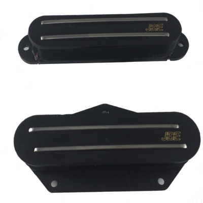 JBE Pickups Modern Telecaster Pickup Set, Black