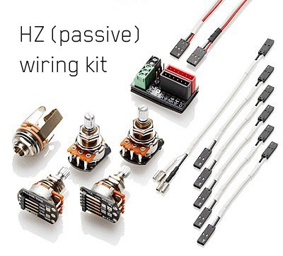 EMG Solderless Wiring Kit – Passive HZ Humbuckers, Long Shaft