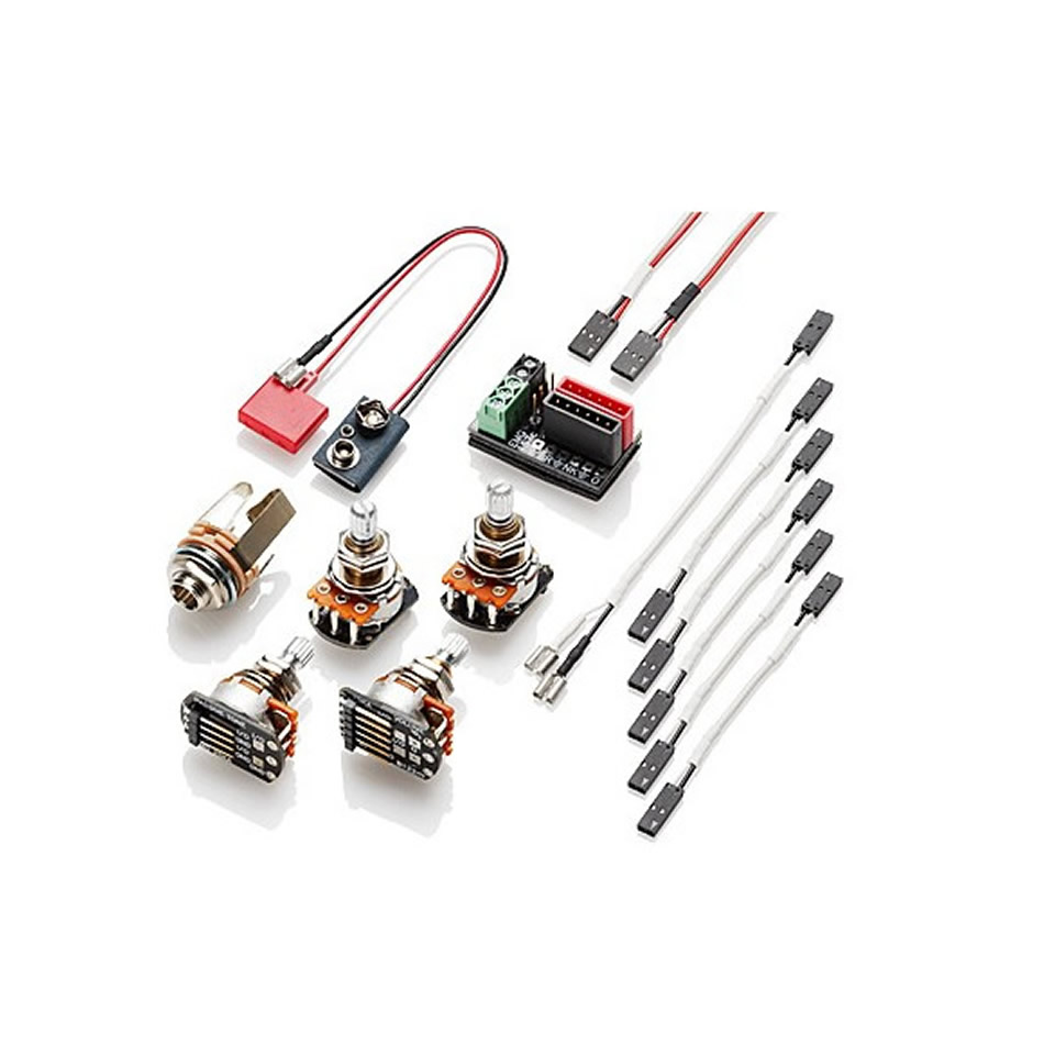 EMG Solderless Wiring Kit – 1 or 2 Active Pickups