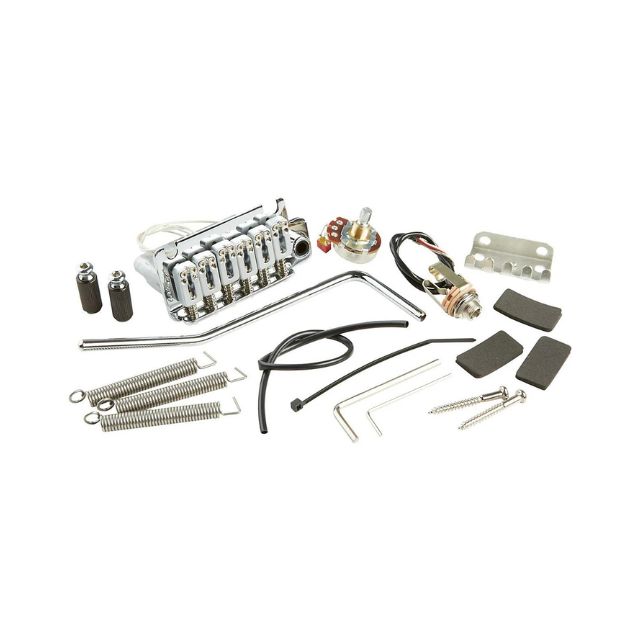 L.R. Baggs X-Bridge US Standard Bridge - Chrome - Image 3