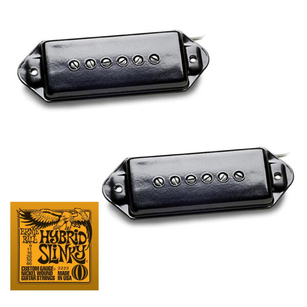 Seymour Duncan Antiquity P90 Dogear Set + Ernie Ball Strings