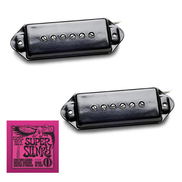 Seymour Duncan Antiquity P90 Dogear Set + EB Strings
