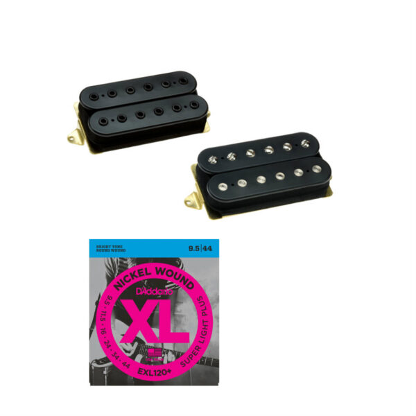 DiMarzio PAF Pro / Norton F-Spaced Humbucker Set, Black
