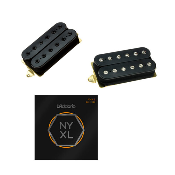DiMarzio PAF Pro / Norton F-Spaced Humbucker Set, Black