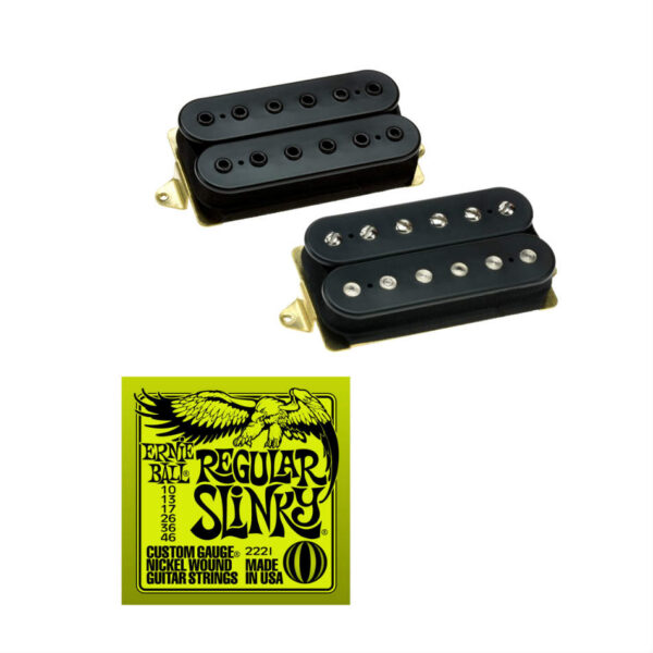 DiMarzio PAF Pro/Tone Zone Humbucker Set + EB Strings