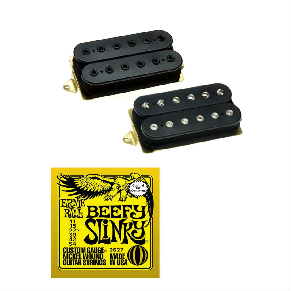 DiMarzio PAF Pro/Tone Zone Humbucker Set + Free Strings