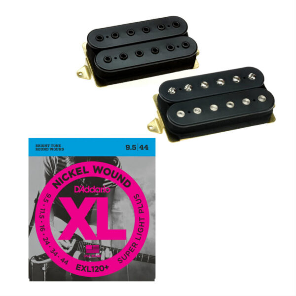 DiMarzio PAF Pro / Tone Zone F-Spaced Humbucker Set, Black
