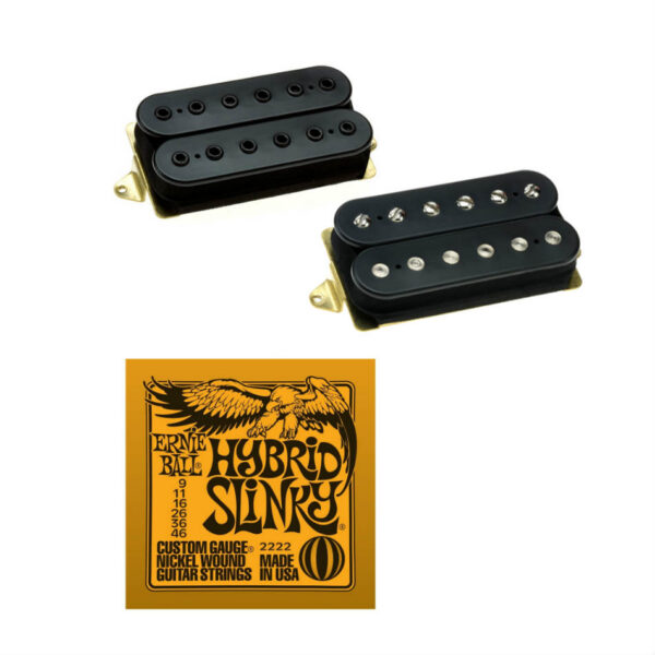 DiMarzio PAF Pro/Tone Zone Set DP151BK/DP155BK + EB2222