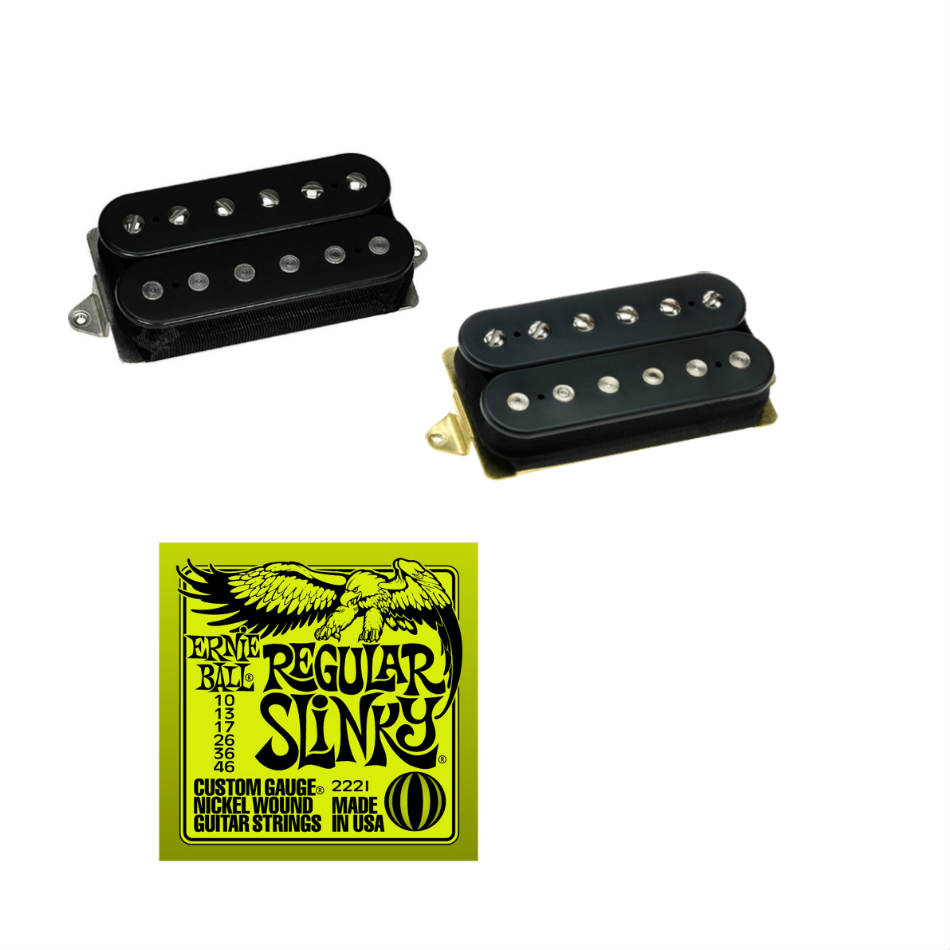 DiMarzio PAF 36th Anniversary & Norton Humbucker Set, Black