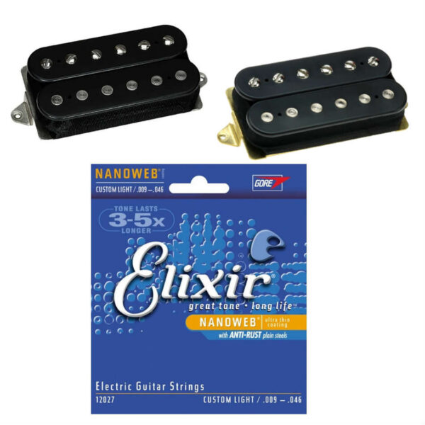 DiMarzio DP103BK PAF 36th Anniversary & DP160FBK Norton Set