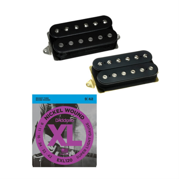 DiMarzio 36th PAF Neck & Norton F-Spaced Bridge Set