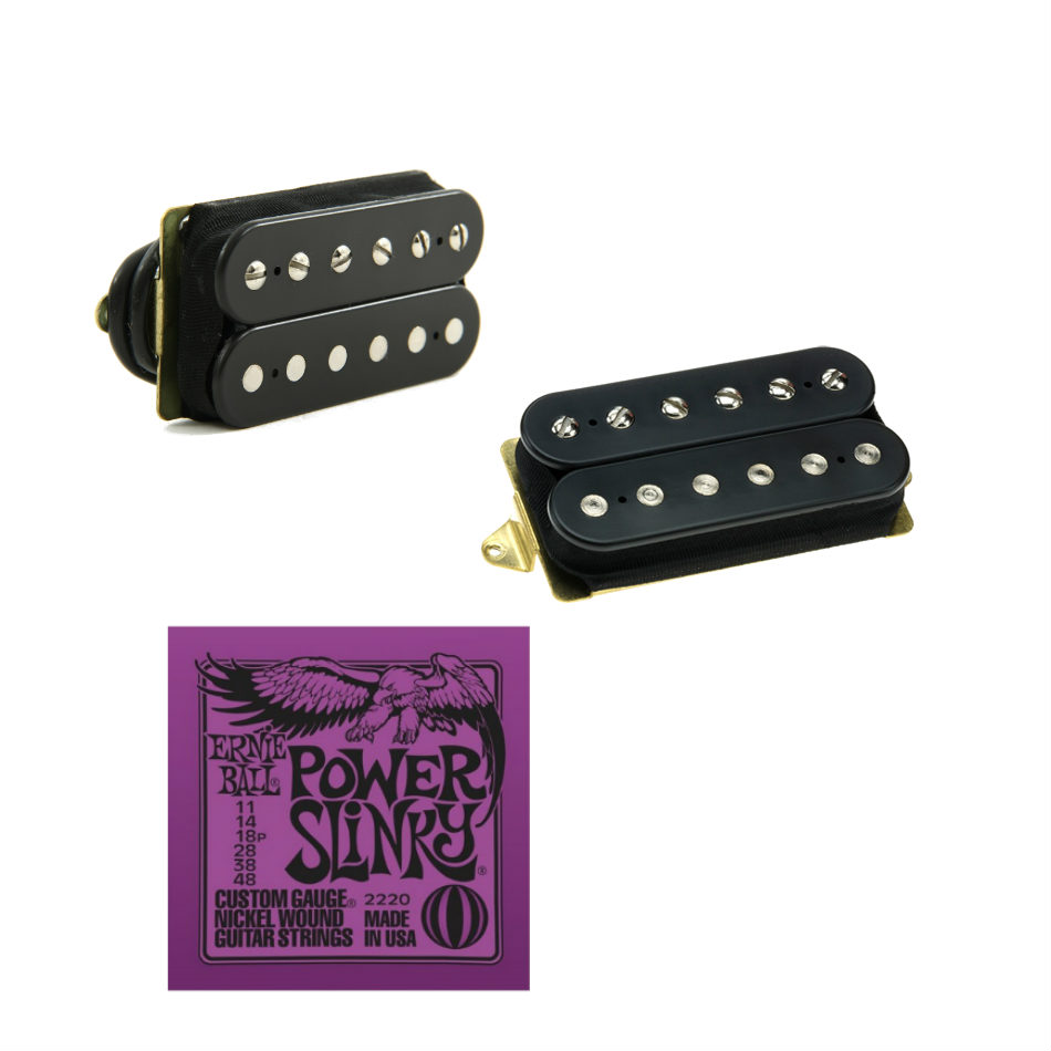 DiMarzio Air Norton/Norton F-Spaced Set + EB Strings