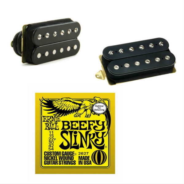 DiMarzio Air Norton/Tone Zone Set + Free Strings