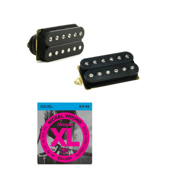DiMarzio Air Norton/Tone Zone Set + D'Addario Strings