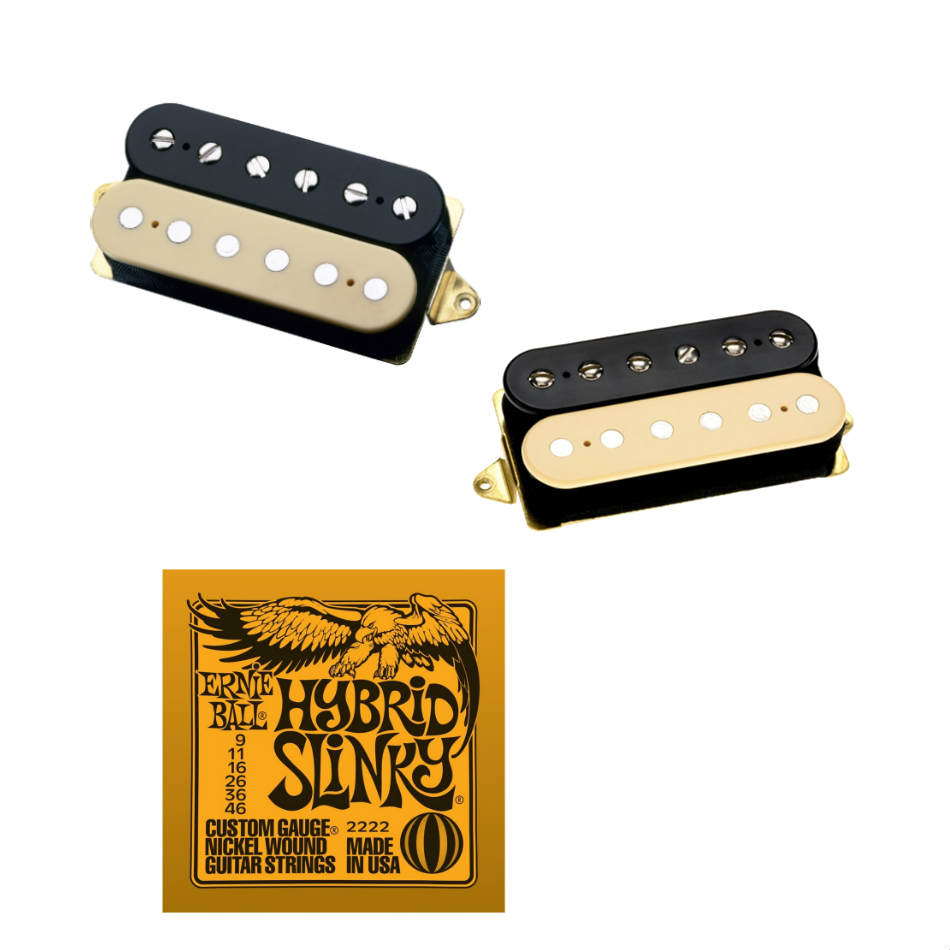 DiMarzio Air Norton/Tone Zone Set + Ernie Ball Strings