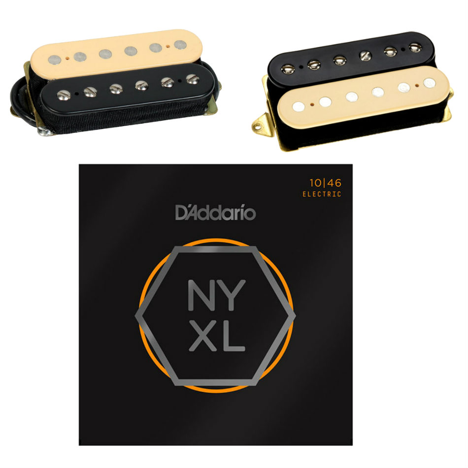 DiMarzio Air Norton/Tone Zone Humbucker Set + Free Strings