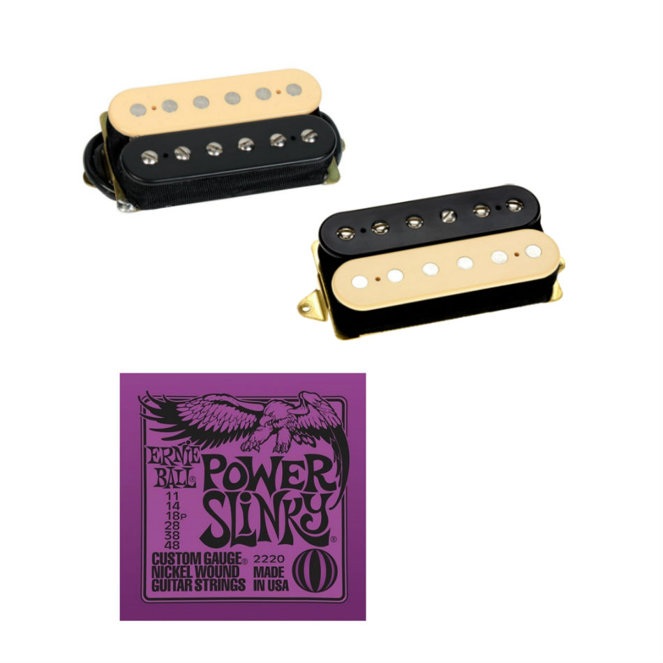 DiMarzio Air Norton Neck & Tone Zone Bridge Set + EB2220