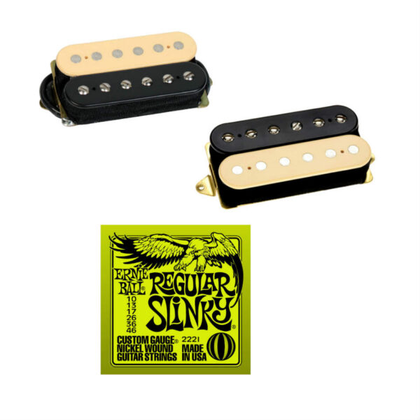 DiMarzio Air Norton/Tone Zone F-Spaced Set + EB Strings