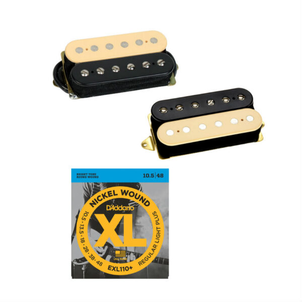 DiMarzio Air Norton/Tone Zone F-Spaced Set + Free Strings