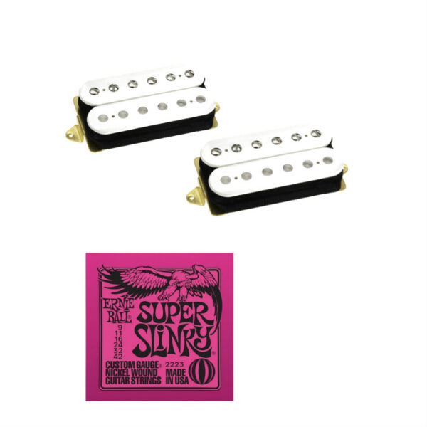 DiMarzio Air Norton/Tone Zone F-Spaced Set + Ernie Ball Strings
