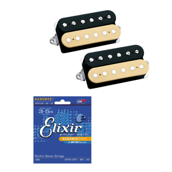 DiMarzio PAF Master Set DP260BC/DP261FBC Black/Creme
