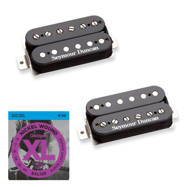 Seymour Duncan SH-PG1 Pearly Gates Set + EXL120 Strings
