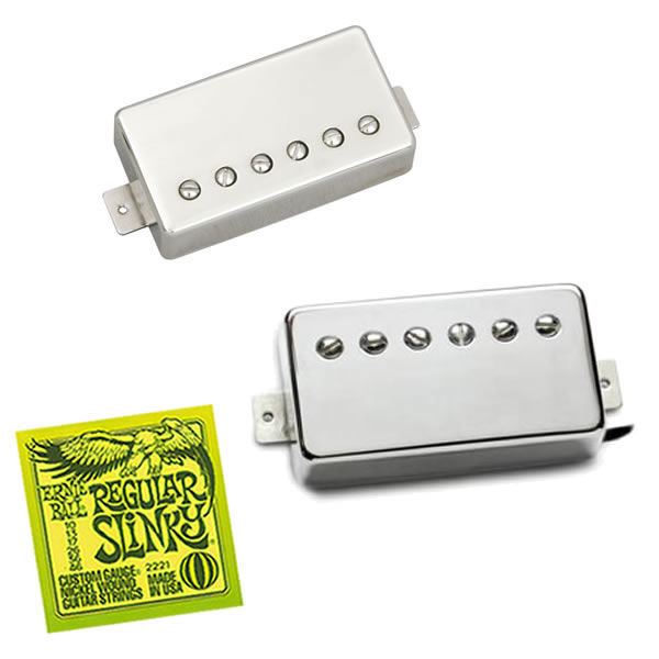 Seymour Duncan SH-1 '59 Humbucker Set (Nickel) + Free Strings