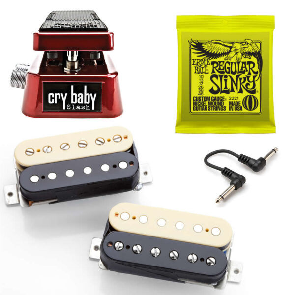 Slash Signature Rig Bundle: Duncan APH-2 Set + Dunlop SW95 Wah