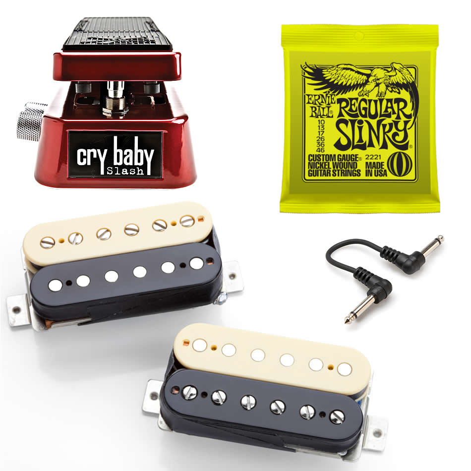 Slash Signature Rig Bundle: Duncan APH-2 Set + Dunlop SW95 Wah