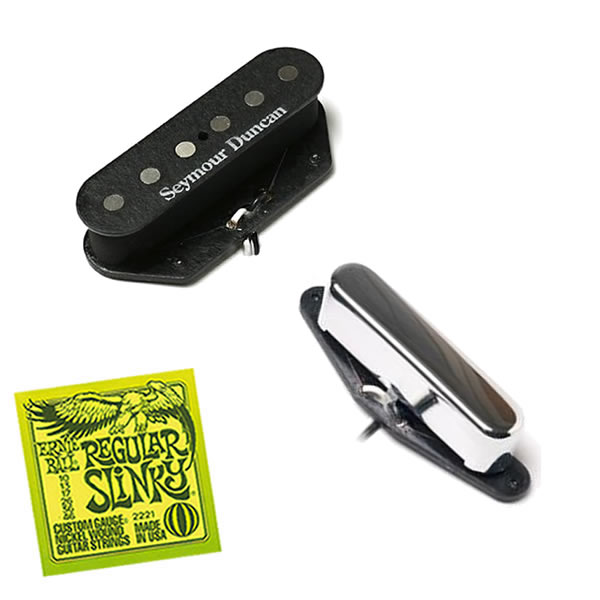 Seymour Duncan Hot Tele Set STR-2/STL-2 + Free Strings
