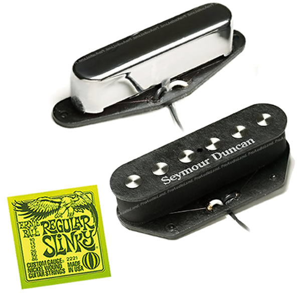 Seymour Duncan Quarter Pound Set - STR-3/STL-3 Black