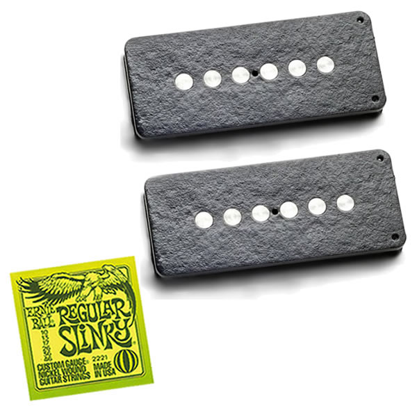 Seymour Duncan SJM-3N/3B Quarter Pound Set + Strings