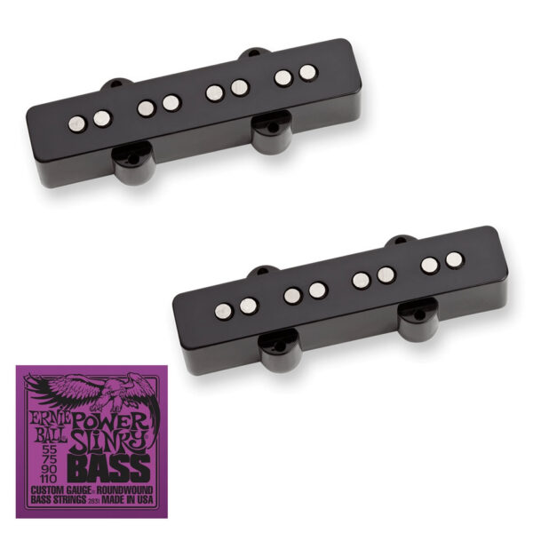 Seymour Duncan SJB-1 Jazz Bass Set + Power Slinky Strings