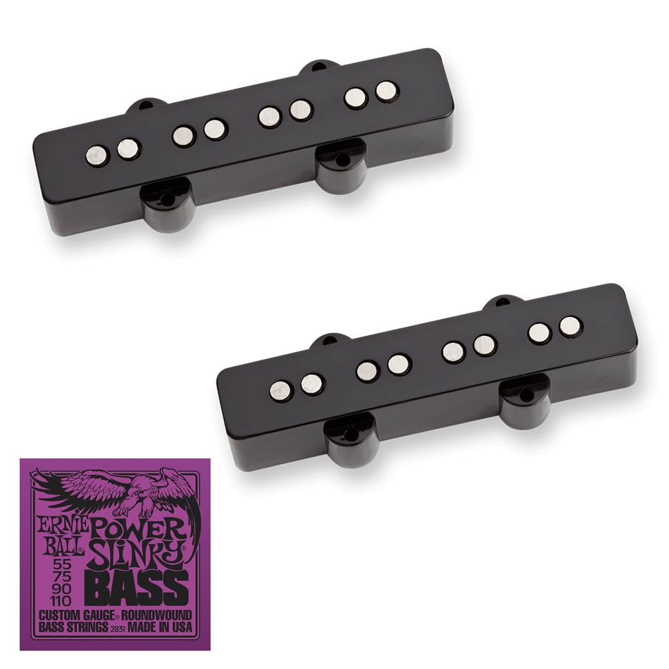 Seymour Duncan SJB-1 Jazz Bass Set + Power Slinky Strings