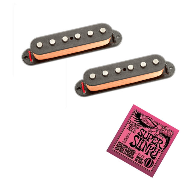 Seymour Duncan SJAG-2 Pearly Gates Jaguar Set + Strings