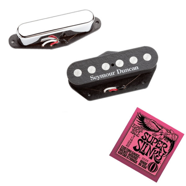 Seymour Duncan Quarter Pound Tele Set STR-3/STL-3 + Strings