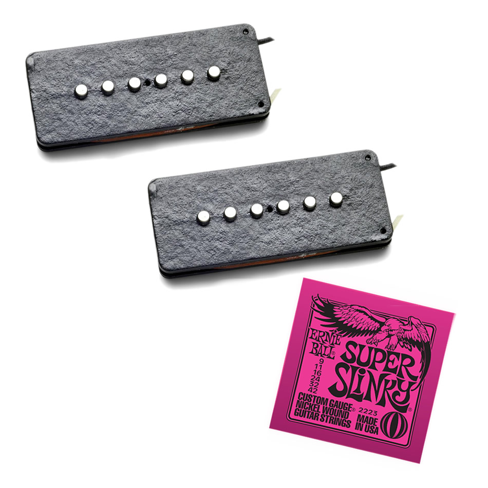 Seymour Duncan SJM-2 Jazzmaster Hot Set + Free Ernie Ball Strings