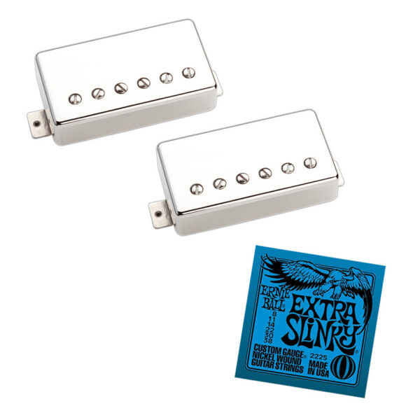 Seymour Duncan SH-PG1 Pearly Gates Nickel Set + Strings