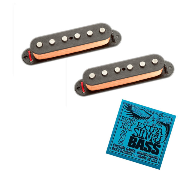 Seymour Duncan Hot Jaguar SJAG-2N/2B Set + Free Strings