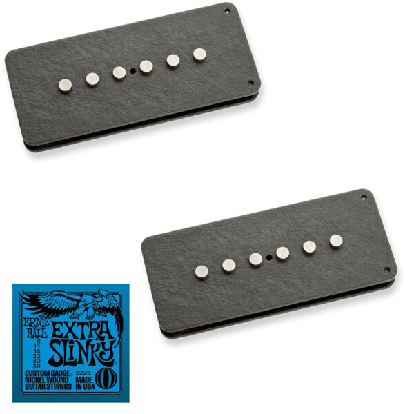 Seymour Duncan SJM Vintage Jazzmaster Pickup Set + Strings