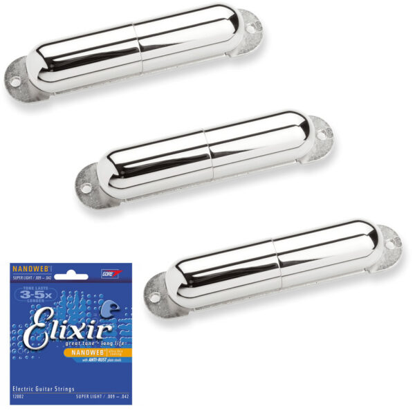Seymour Duncan SLS Lipstick Pickup Set + Free Elixir Strings