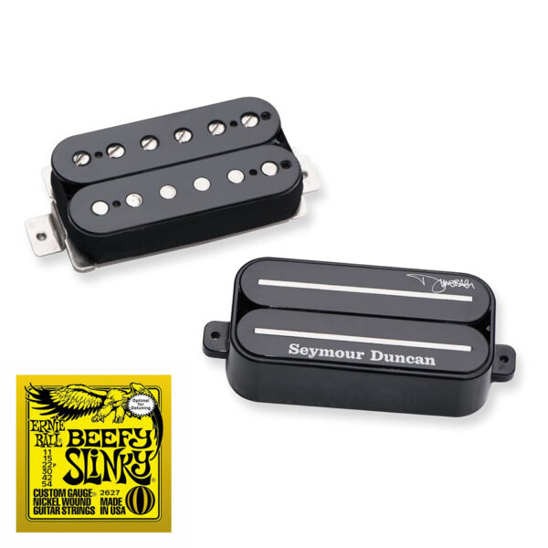 Seymour Duncan Dimebag Set, Black + Free Ernie Ball Strings