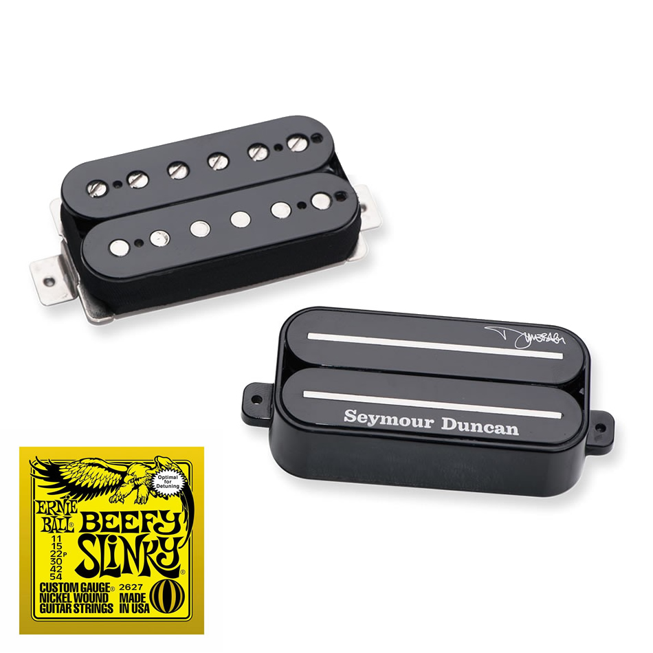 Seymour Duncan Dimebag Set, Black + Free Ernie Ball Strings