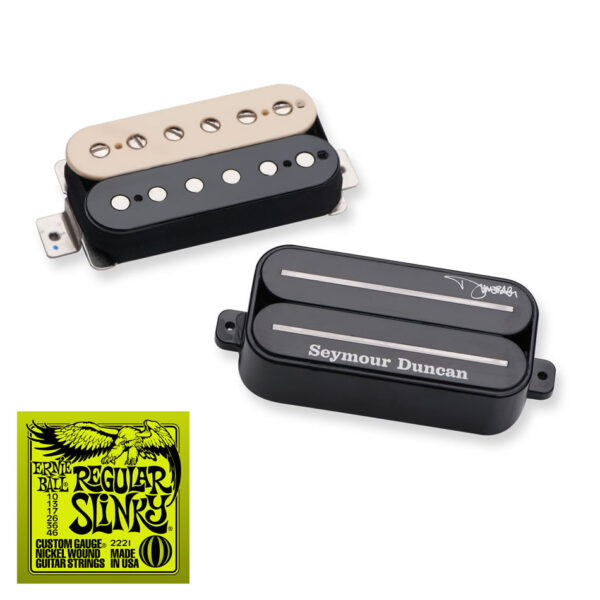 Seymour Duncan Dimebag Set, Zebra + Free Slinky Strings